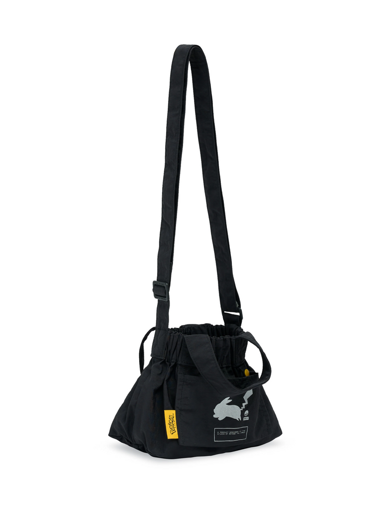 Beyond The Vines POK MON Micro Dumpling Crossbody Bag Black Balilene