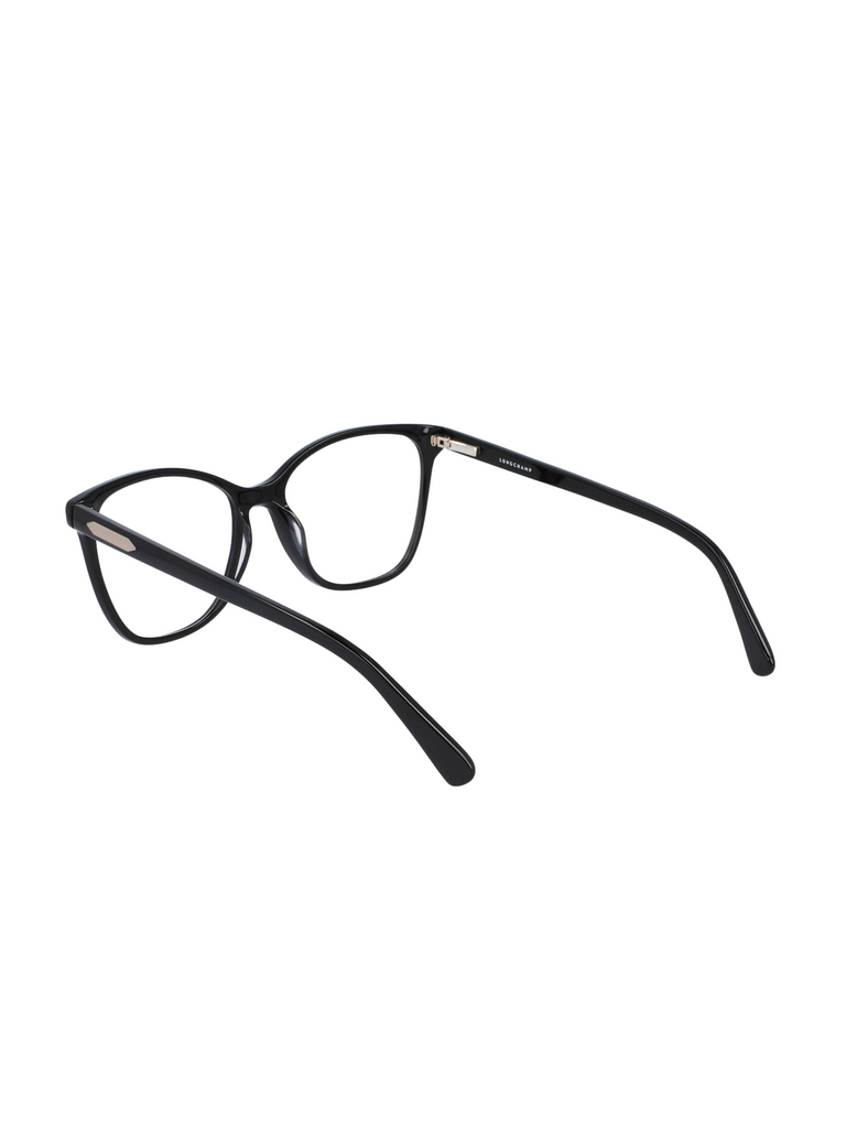 gambar-sudut-Longchamp -Women's -Prescription- Eyeglasses -Black