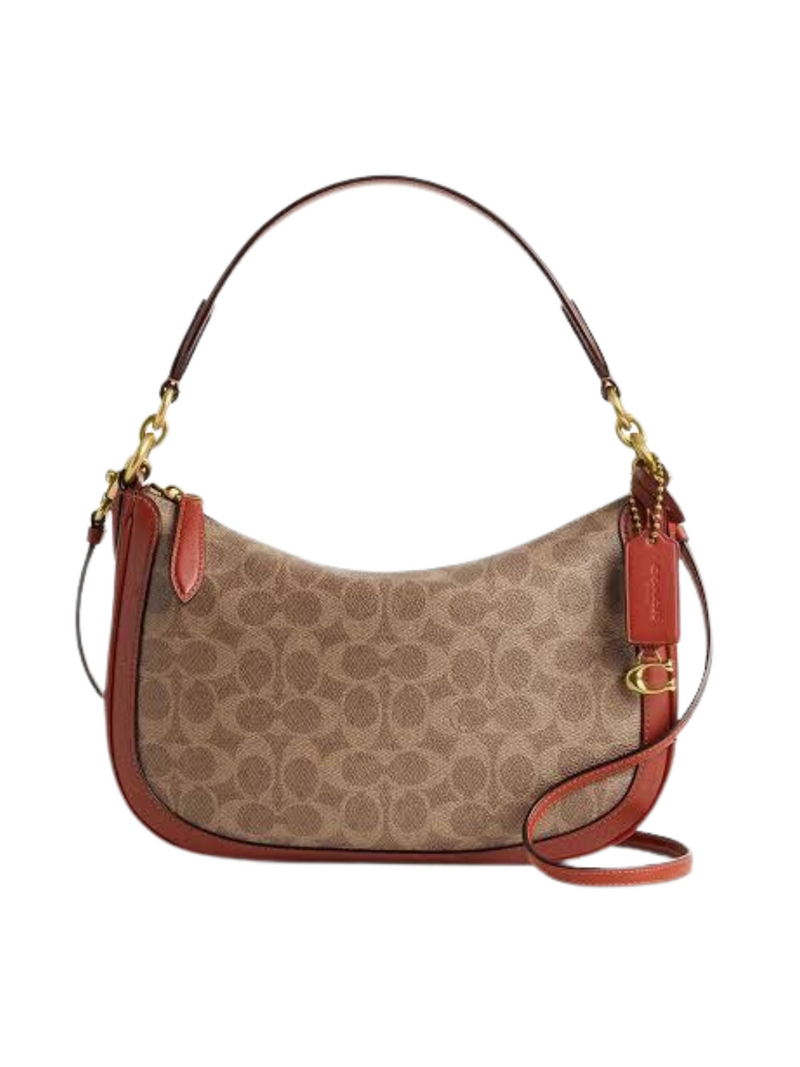 Coach signature gazette online crossbody