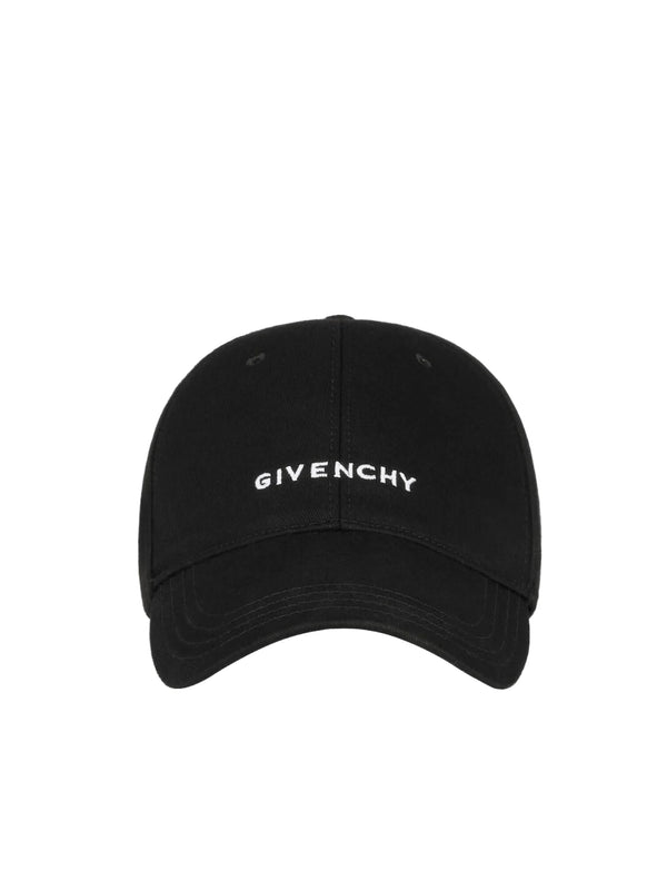 gambar-utama-Givenchy-Logo-Embroidered-Cotton-Blend-Basball-Cap-BlackWEBP