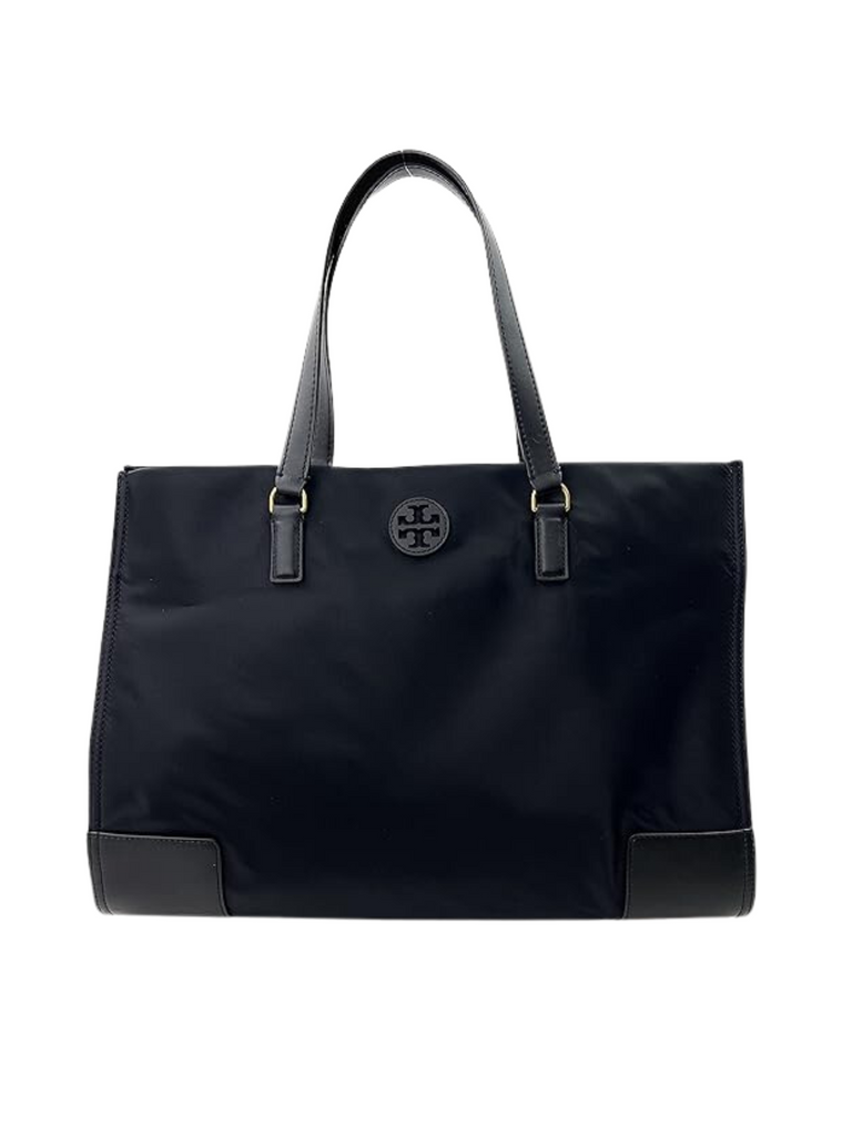 Tory Burch Ella Nylon Large Tote Bag Black Balilene