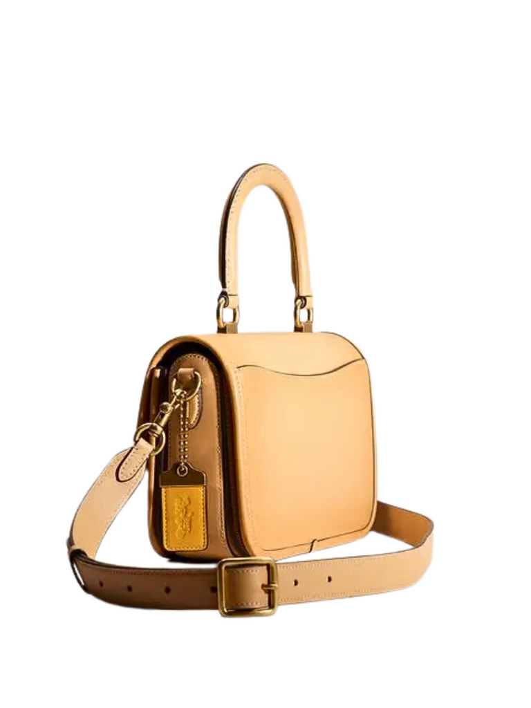 Coach Restored Rogue Top Handle Tan