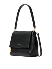 gambar_samping_Kate_Spade_Leila_Medium_Flap_Shoulder_Bag_Black