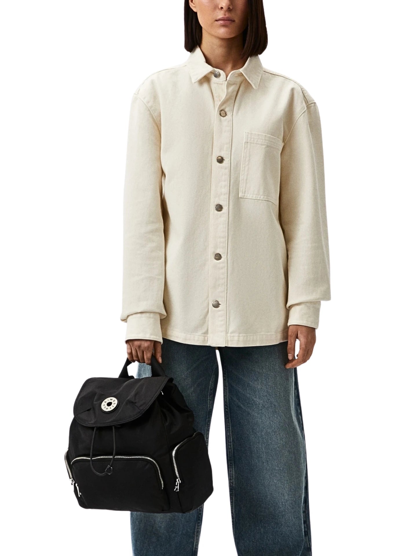 on-model-1-BYL-Black-Logo-Plaque-Backpack