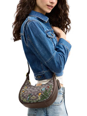 on-model-1-Coach-Emily-Shoulder-Bag-In-Signature-Jacquard-With-Floral-Embroidery-Oak-Multi