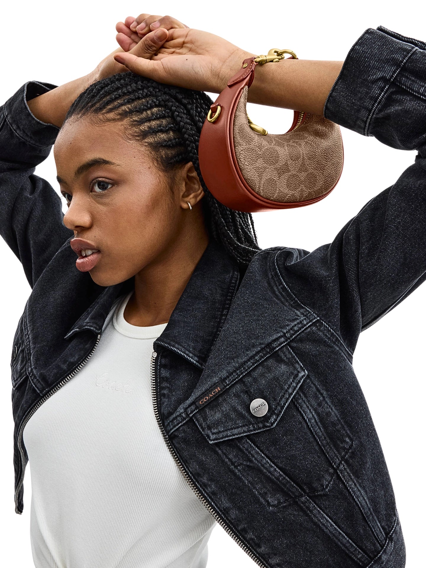 on-model-1-Coach-Jonie-Bag-In-Signature-Canvas-Tan-Rust