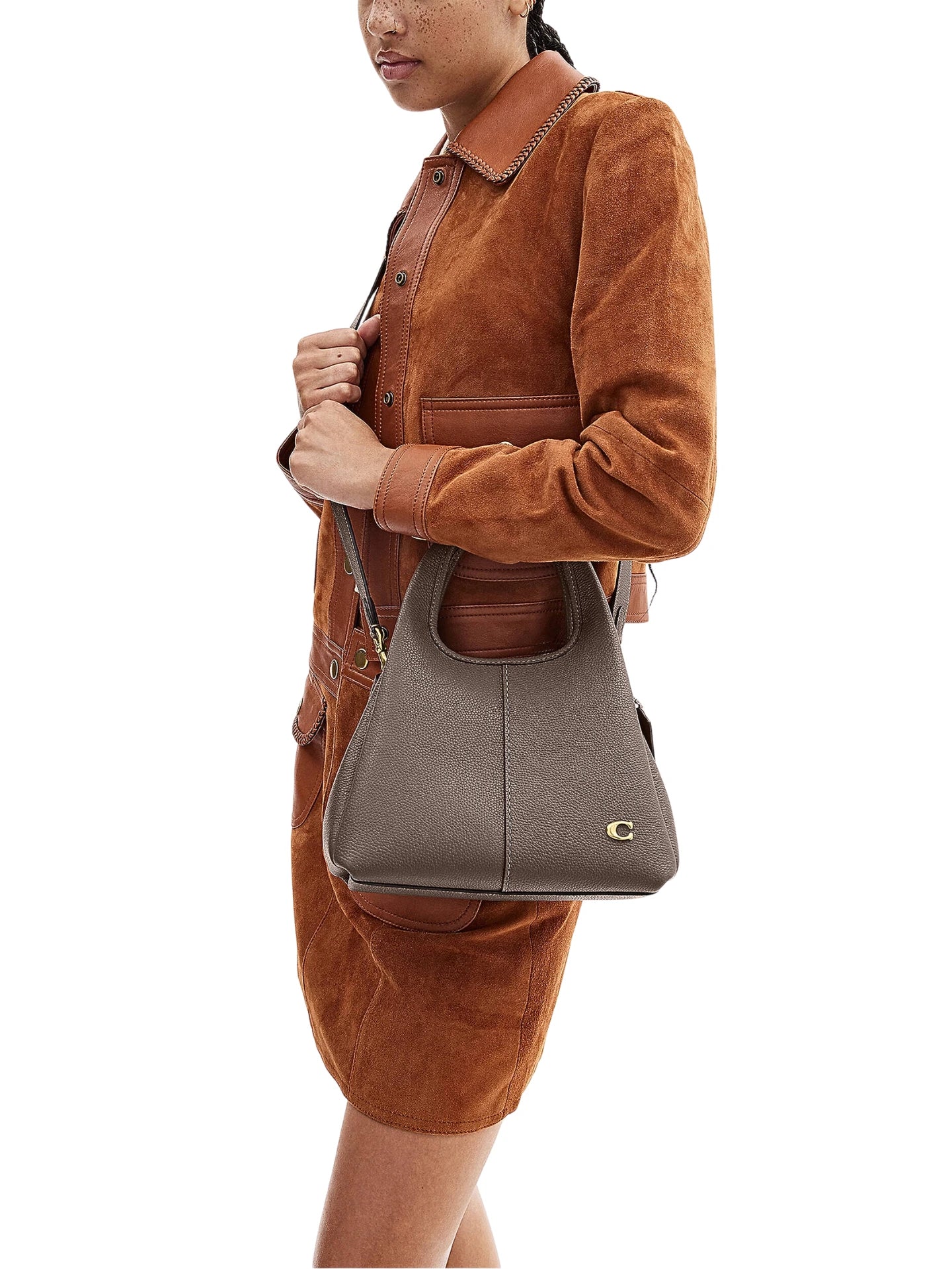 on-model-1-Coach-Lana-Shoulder-Bag-23-Dark-Stone