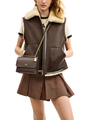 on-model-1-Coach-Mini-Klare-Crossbody-Bag-Dark-Stone