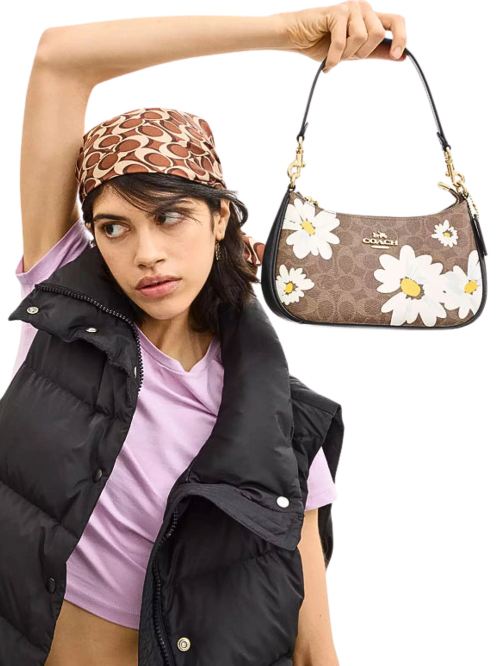 on-model-1-Coach-Teri-In-Signature-Canvas-With-FloraL-Print-Tan-Multi