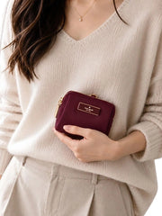on-model-1-Kate-Spade-Carter-Nylon-Card-Case-Lanyard-Deep-Cherry