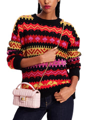on-model-1-Kate-Spade-Evelyn-Quilted-Small-Shoulder-Crossbody-Bag-Pink-Dune