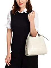 on-model-1-Kate-Spade-Knott-Croc-embossed-Medium-Crossbody-Tote-Halo-White