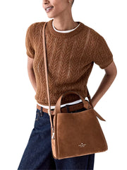 on-model-1-Kate-Spade-Knott-Suede-Convertible-Carryall-Bag-Warm-Gingerbread