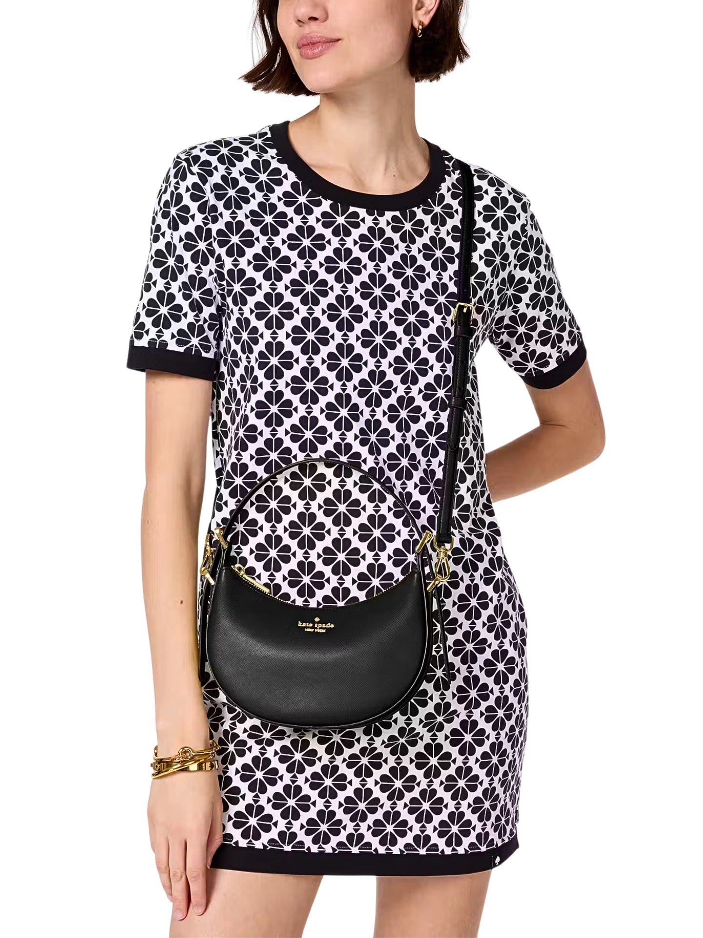 on-model-1-Kate-Spade-Nova-Crescent-Shoulder-Bag-Black