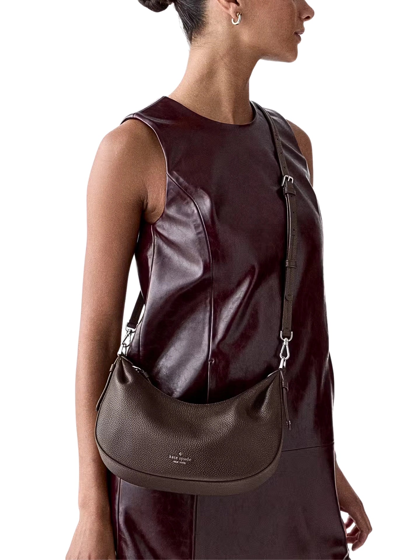 Kate Spade Selene Shoulder Bag Hot Fudge