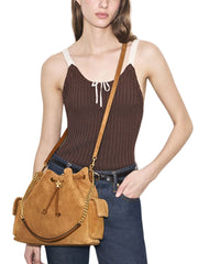 on-model-1-Tory-Burch-Charlie-Suede-Drawstring-Shoulder-Bag-Wild-Tabacco