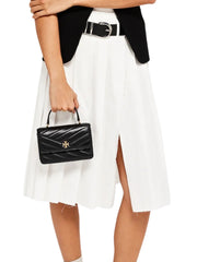 on-model-1-Tory-Burch-Kira-Chevron-Mini-Top-Handle-Chain-Wallet-Blac