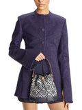 on-model-1-Tory-Burch-T-Monogram-Jacquard-Bucket-Bag-Tory-Navy