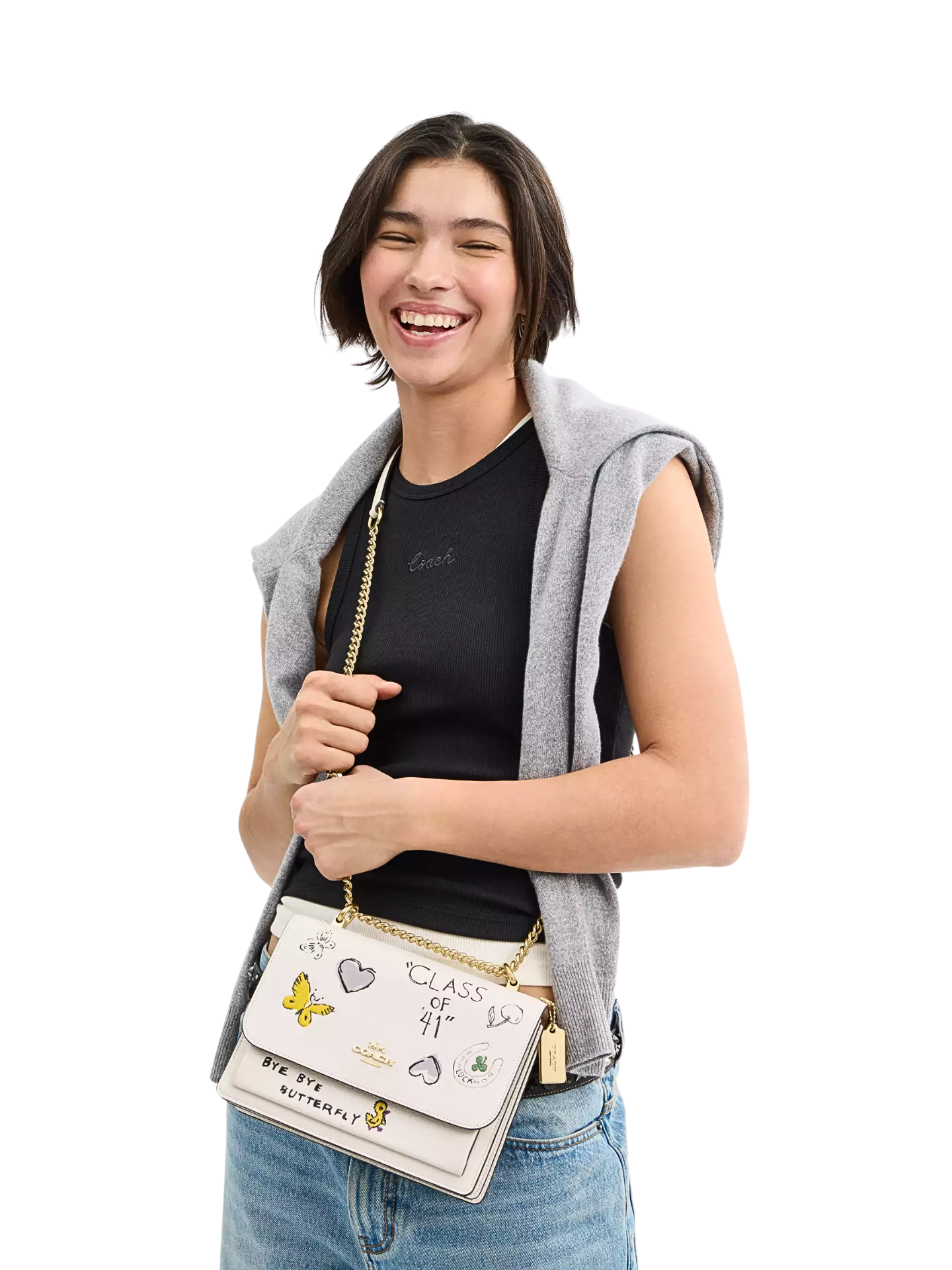 on-model-2-Coach-Klare-Crossbody-Bag-With-Sketch-Print-Chalk-Multi