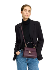 on-model-2-Kate-Spade-Katy-Small-Top-handle-Bag-Deep-Cherry-Deep-Cherry