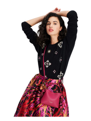 on-model-2-Kate-Spade-Knott-Mini-Crossbody-Tot-Rose-Red