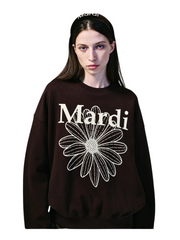 on-model-2-Mardi-Mercredi-Sweatshirt-Flowermardi-Brown-Cream