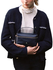 on-model-Aigner-Ellie-Icon-Mini-Bag-Black