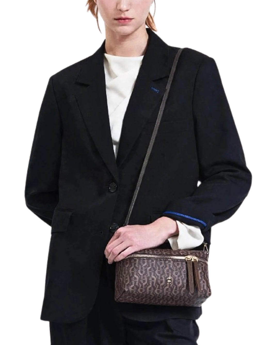 on-model-Aigner-Ellie-Icon-Mini-Bag-Fango