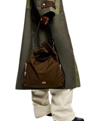 on-model-BYL-Medium-Dark-Khaki-Waxed-Gabardine-Pocket-Paper-Bag