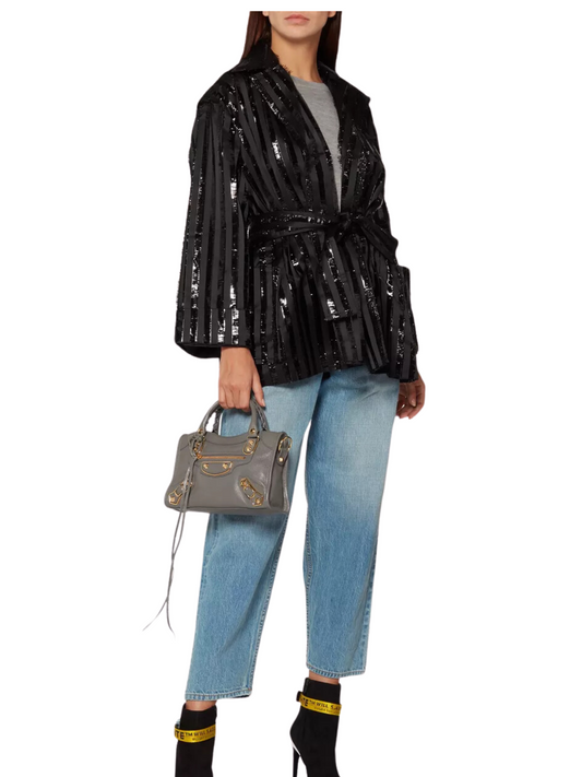 on-model-Balenciaga-Metallic-Edge-Mini-City-Grey-Gold-Hardware