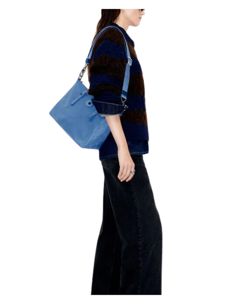 on-model-Bimba-Y-Lola-Medium-Blue-Nylon-Tote-Bag
