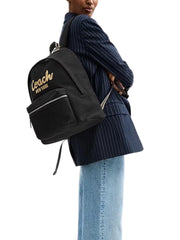 on-model-Coach-Cargo-Backpack-Black