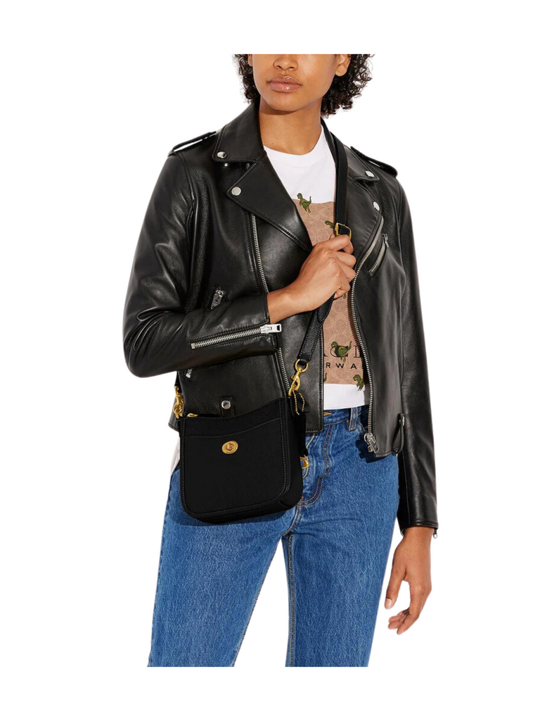 on-model-Coach-Chaise-19-Crossbody-Bag-Black
