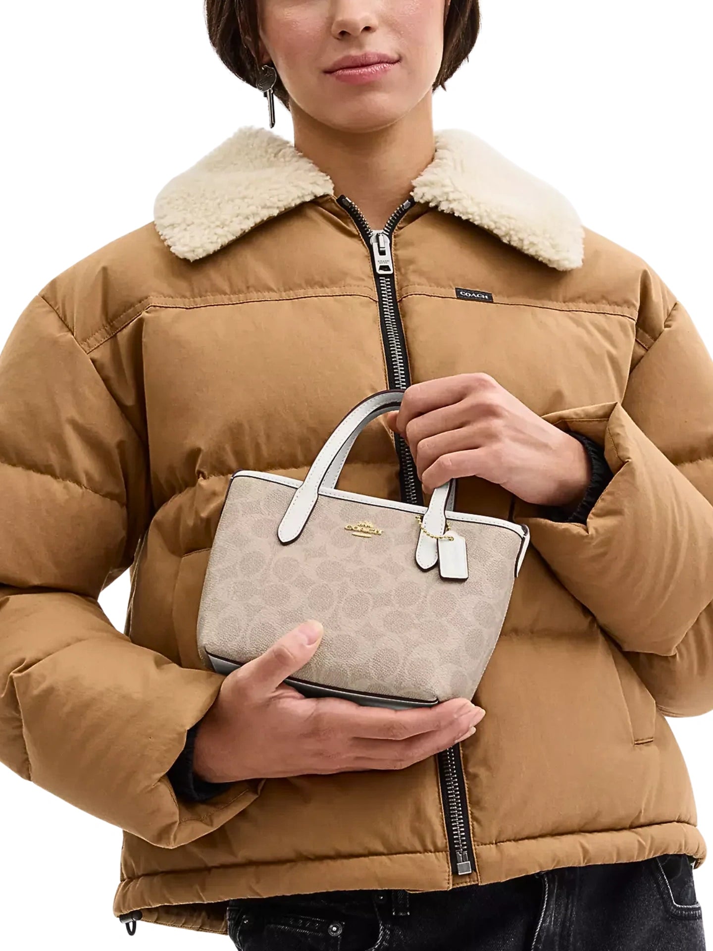 on-model-Coach-City-Mini-Tote-Bag-In-Signature-Canvas