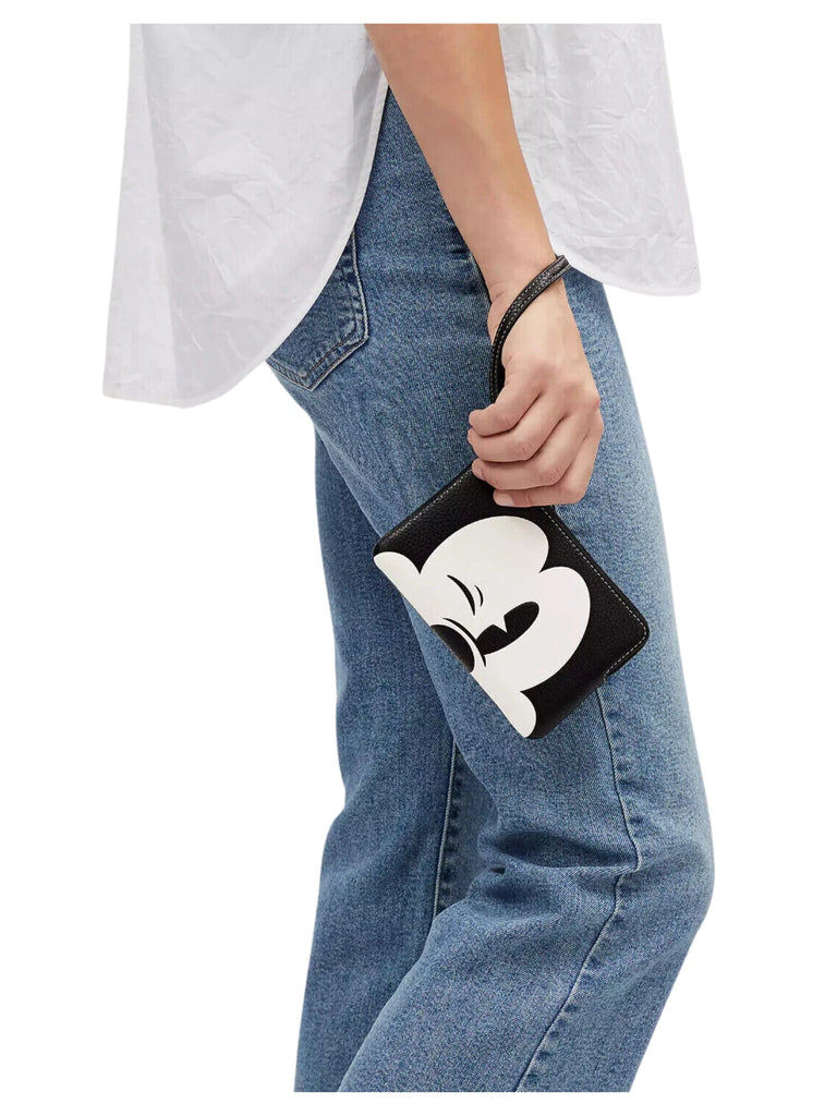 on-model-Coach-Corner-Zip-Wrislet-X-Disney-Wink-Mickey-Mouse-Black-Multi