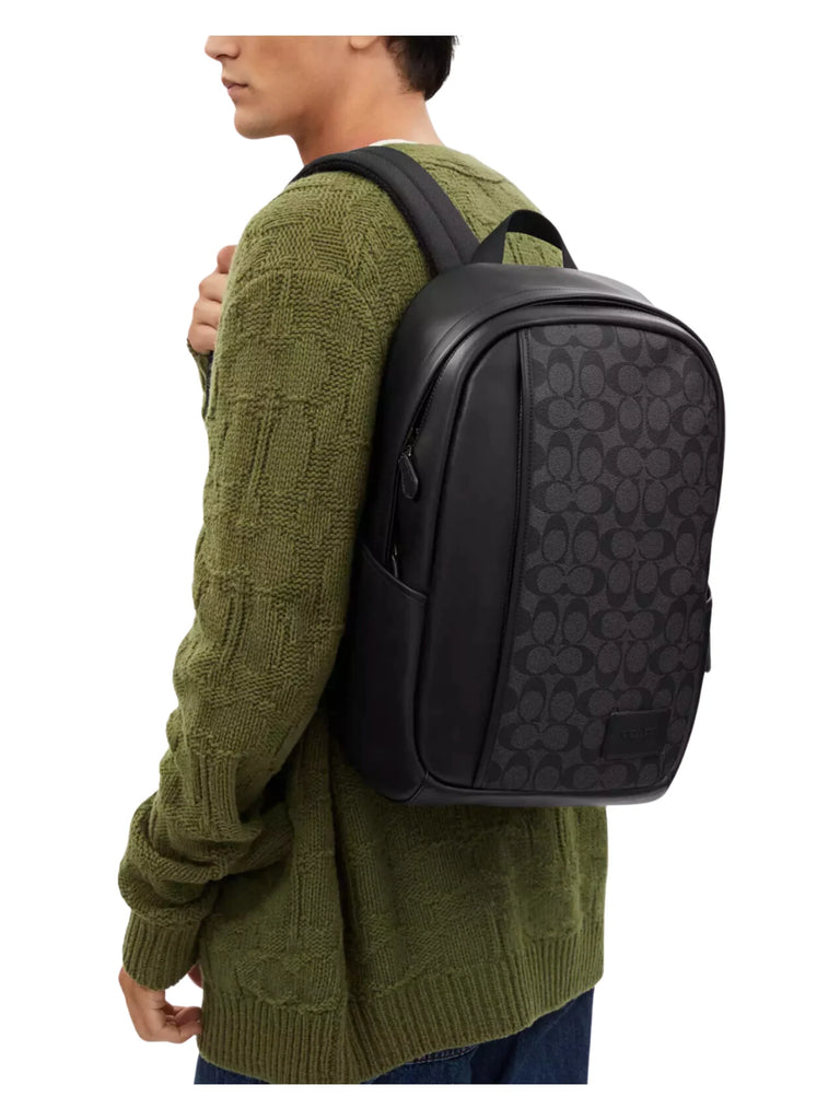 Backpack Edge Coach Edge Backpack In Signature Charcoal/Black – Balilene