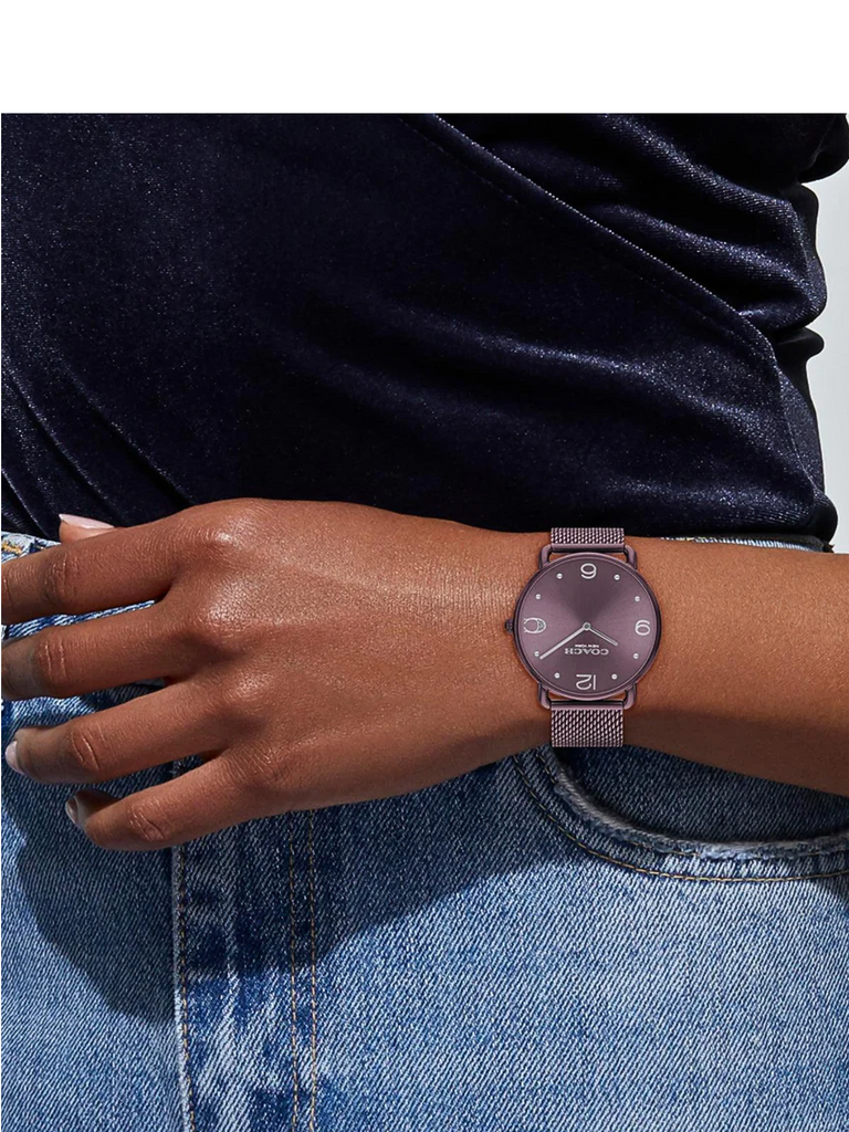 on-model-Coach-Elliot-Watch-41mm-With-Logo-C-Purple