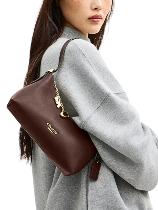 on-model-Coach-Emeilia-Shoulder-Bag-Maple