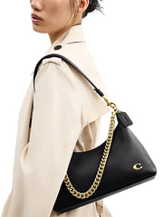 on-model-Coach-Juliet-Shoulder-Bag-25-Black