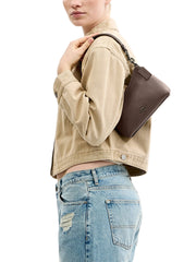 on-model-Coach-Laurel-Small-Shoulder-Bag-Dark-Stone