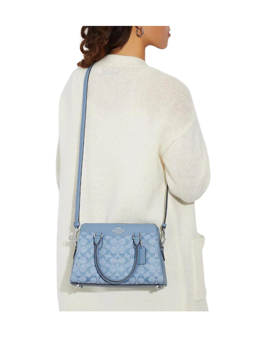 on-model-Coach-Mini-Darcie-Carryall-In-Signature-Chambray-Cornflower-MultiWEBP
