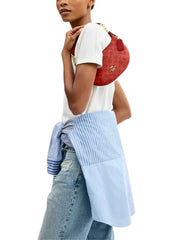 on-model-Coach-Mini-Payton-Bag-In-Signature-Canvas-Crimson