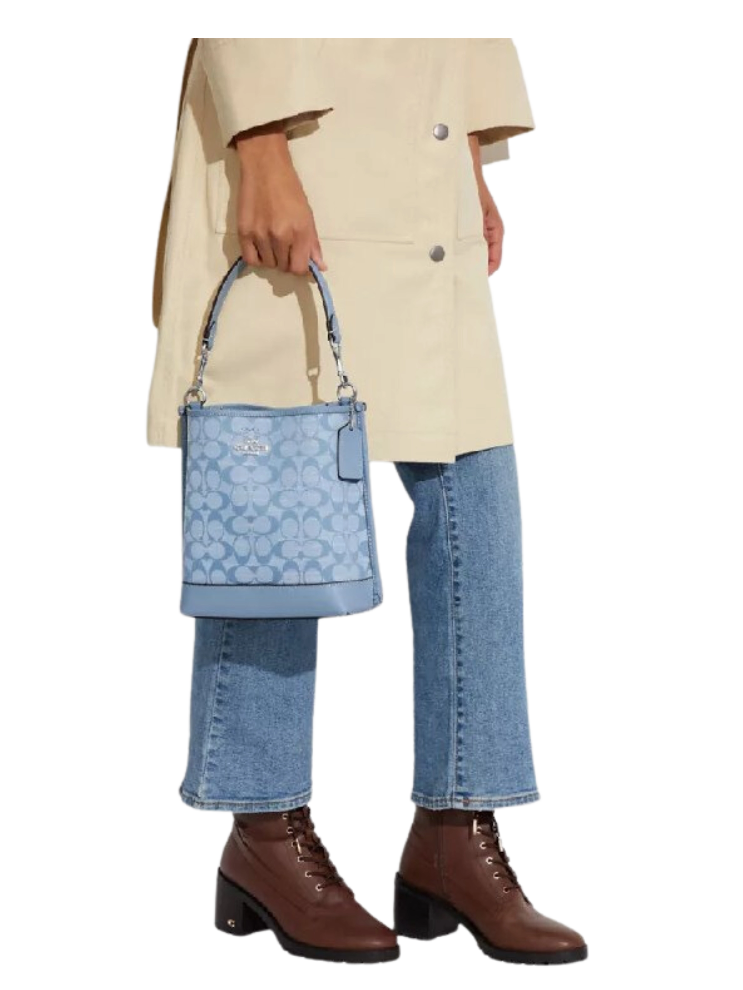 on-model-Coach-Mollie-Bucket-22-In-Signature-Chambray-Cornflower-Multi2