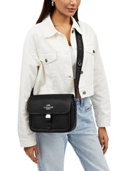on-model-Coach-Pace-Messenger-Bag-Black