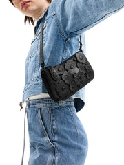 on-model-Coach-Penn-Shoulder-Bag-With-Tea-Rose-Black