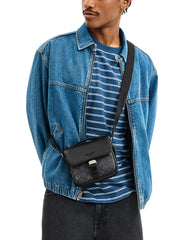 on-model-Coach-Racer-Crossbody-Bag-In-Signature-Canvas-Charcoal-Black