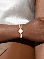 on-model-Coach-Sammy-Rose-Gold-Stainless-Steel-Strap-Watch
