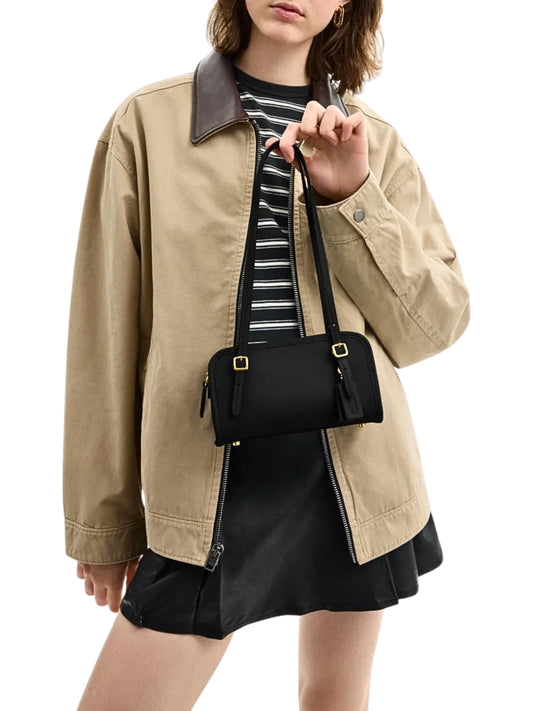 on-model-Coach-Swing-Zip-Bag-20-Black