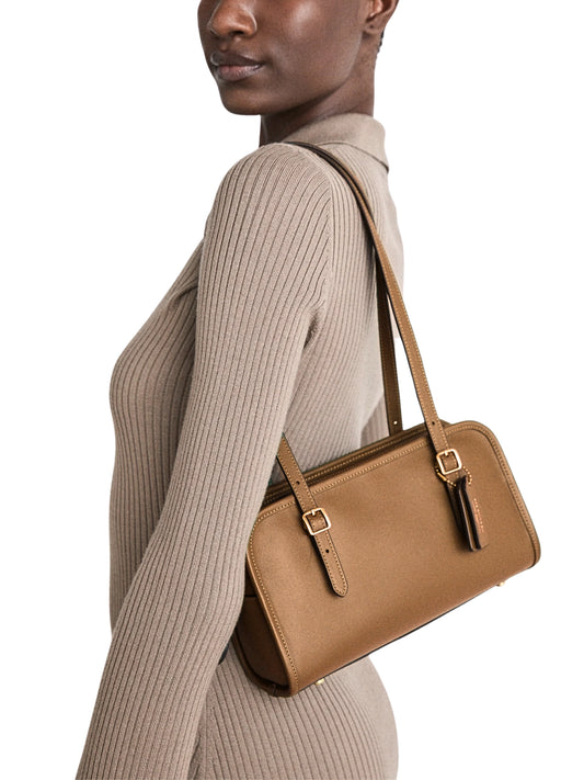 on-model-Coach-Swing-Zip-Bag-Honey-Brown