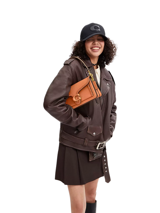 on-model-Coach-Tabby-Shoulder-Bag-26-With-Braid-Burnished-Amber